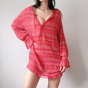 IRO Coral Sheer Cover Up/Blouse